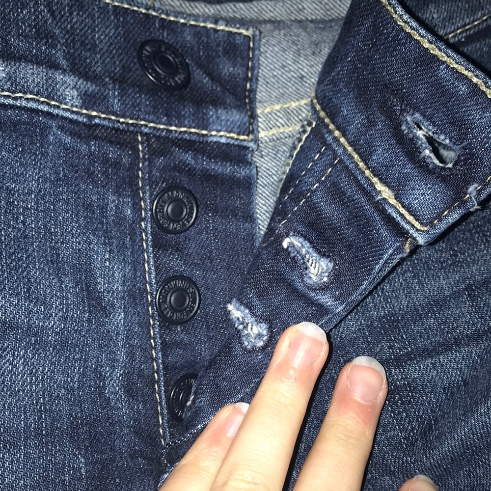 7 For All Mankind Distressed Jeans - Picture 5 of 11